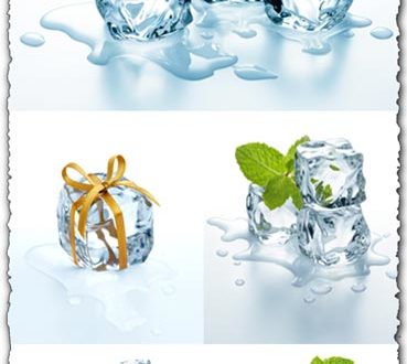 Ice cubes high resolution images
