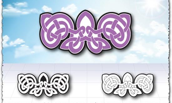Illustration of arabic ornaments