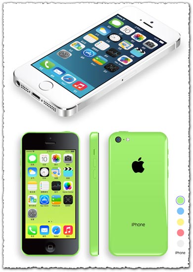 Iphone 5S vector models