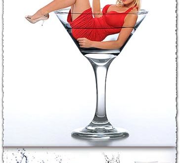 Martini glass images collection