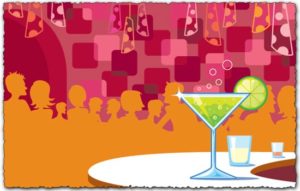 Martini Glass Vector EPS