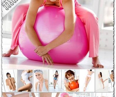Girls making exercises images
