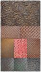 Metal plates from steel textures