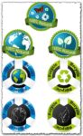 Modern ecological vector tags