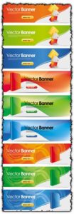 Multimedia vector banners