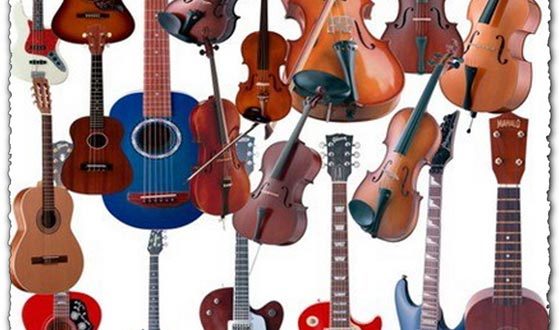 Psd musical instruments