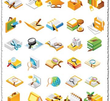 Office design vectors