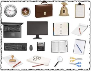 Office objects vectors