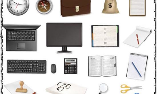 Office objects vectors