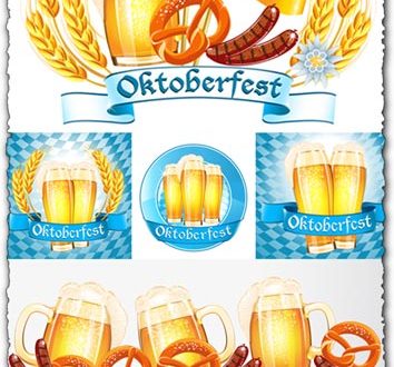 Oktoberfest vector elements