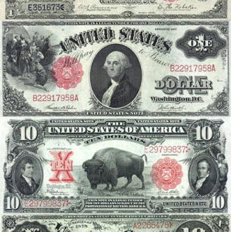 Old american dollars models
