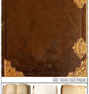 Old papers and books backgrounds