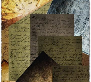 Old scripts and sheets textures