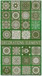 Oriental decorations vector elements