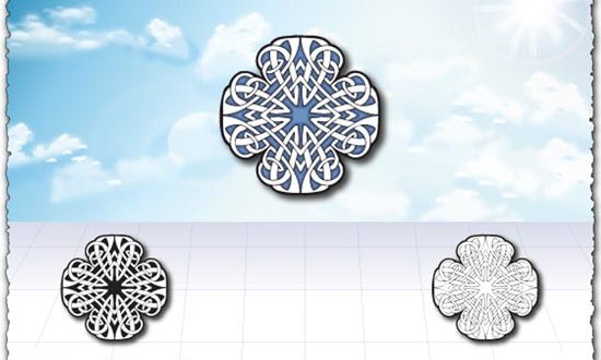 Ornamental pattern designs