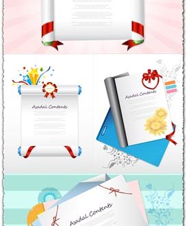 Paper template layouts