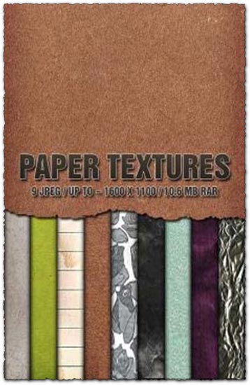 Paper textures collection