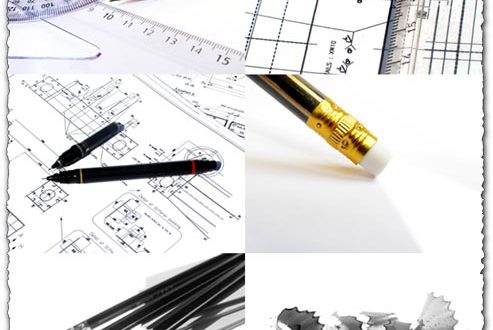 Pencils and rulers images