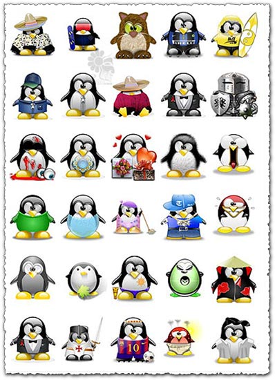 945 penguin avatars