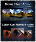 Movie effect photoshop action script