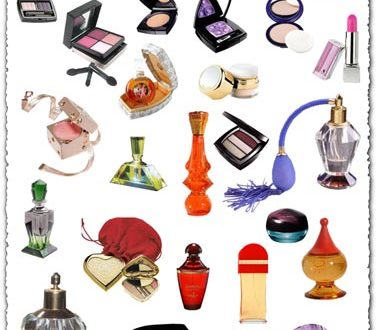 Photoshop perfume and makeup templates