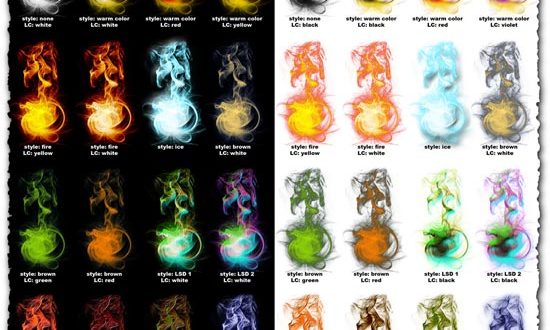 Photoshop water splash brushes