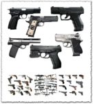 Photoshop weapons psd layouts