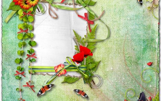 Png flower frame for photoshop