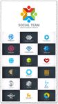 Professional logo idea vectors