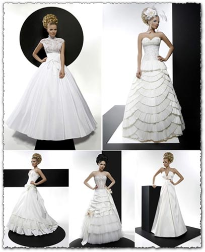 Photoshop wedding dresses templates