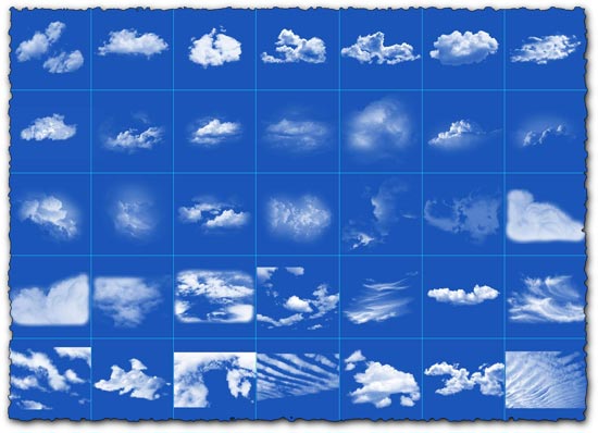 free cloud brushes