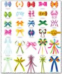 Ribbons and rosettes in eps vector format