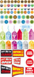 Sale stickers vector elements