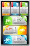 Sales banners design