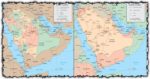 Saudi Arabia vector maps
