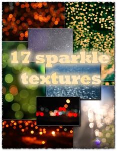 Sparkle textures design