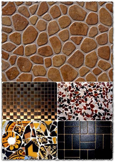 Stone and ceramic tiles textures