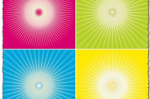 Sun light effect vector eps