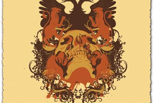 Vectorial tshirt model design