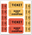 Ticket coupon vector models