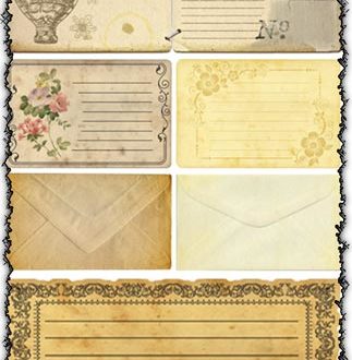 Transparent cards and envelopes