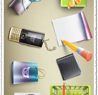 Transparent png icons for webdesign