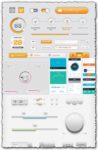 UI interface elements for Photoshop