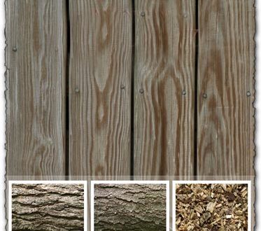 Wood and parquet textures