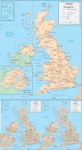 United Kingdom vector maps