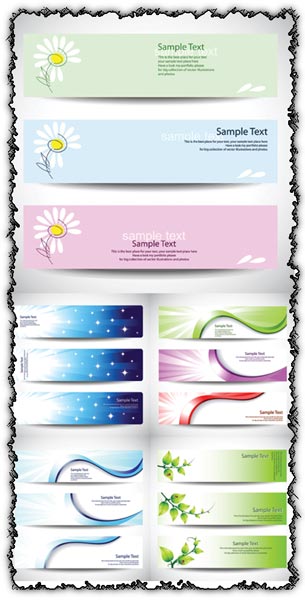 Vector banners design