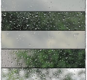 Water drops on glass textures