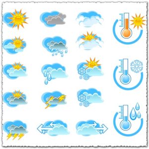 Transparent weather png icons