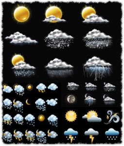 Weather vector icons