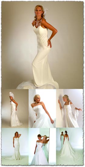 Wedding dresses high resolution collection